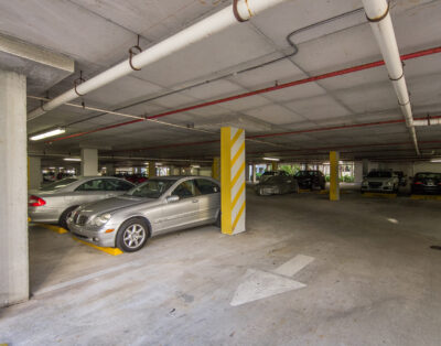Parking garage at Village By The Bay, Aventura, Florida