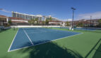 Tennis court at Village By The Bay, Aventura, Florida