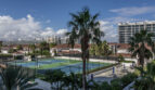 Two tennis courts at Village By The Bay, Aventura, Florida